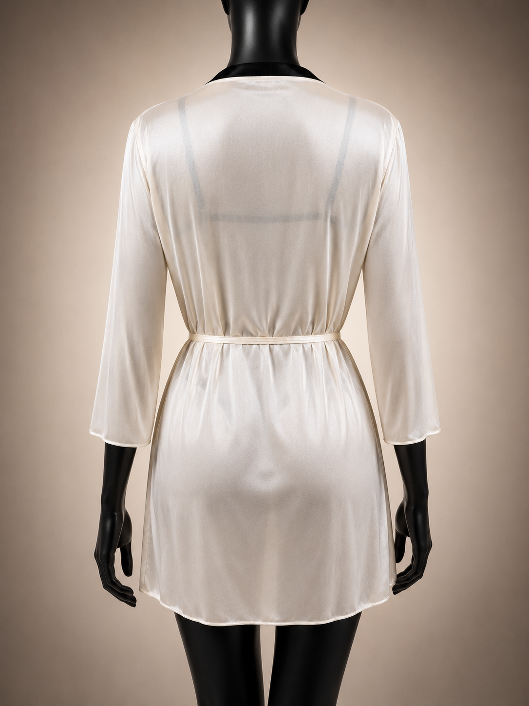 Moon Seduction Set Ivory robe back