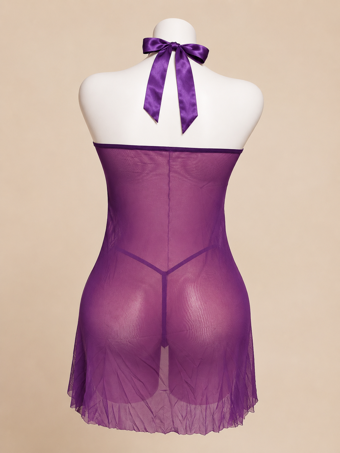 Pure Desire Set Purple back