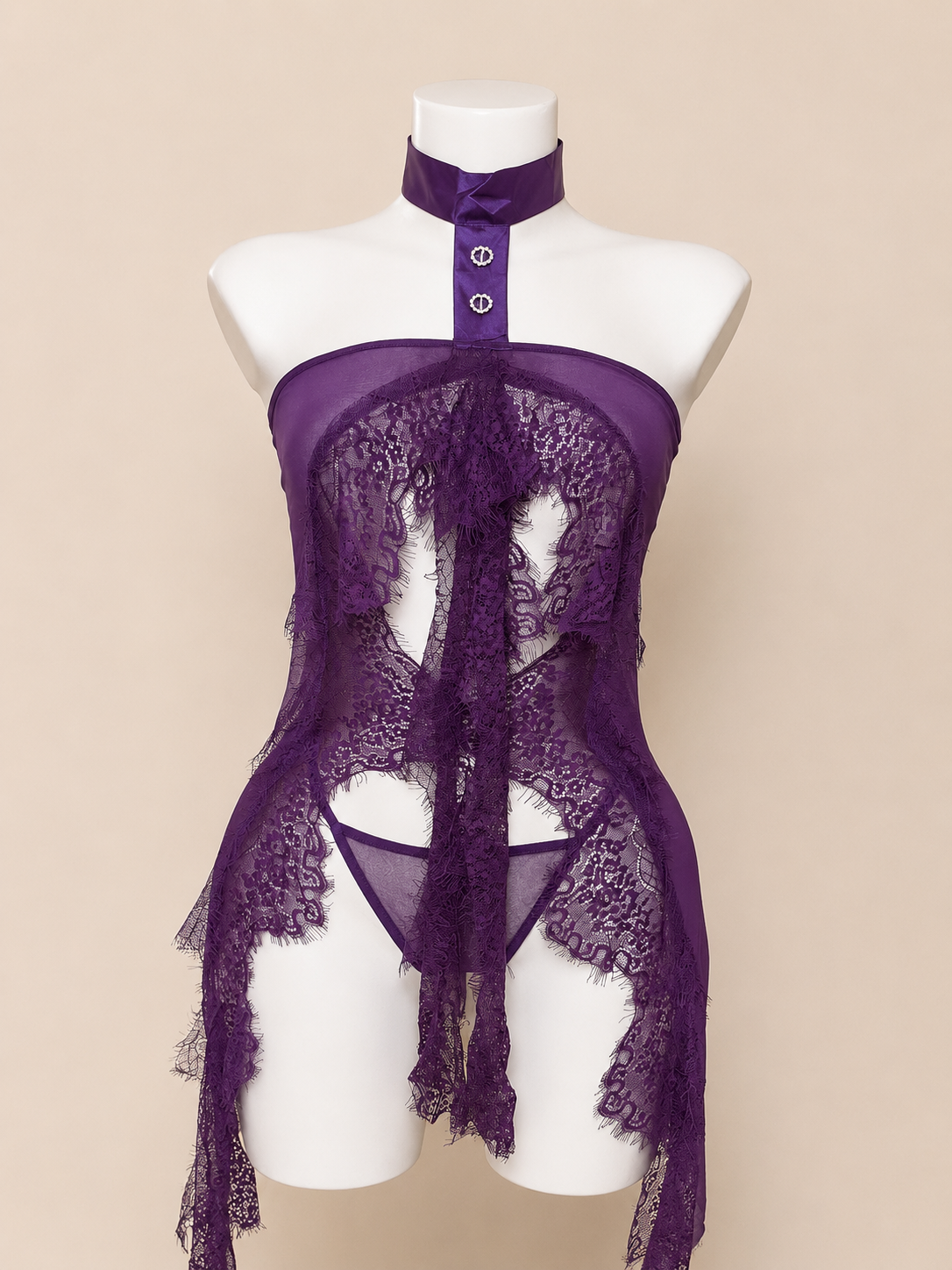 Pure Desire Set Purple front