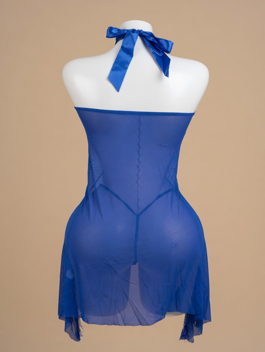 Pure Desire Set Royal Blue back