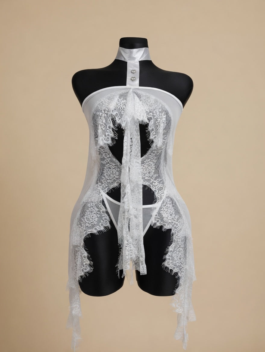 Pure Desire Set White front
