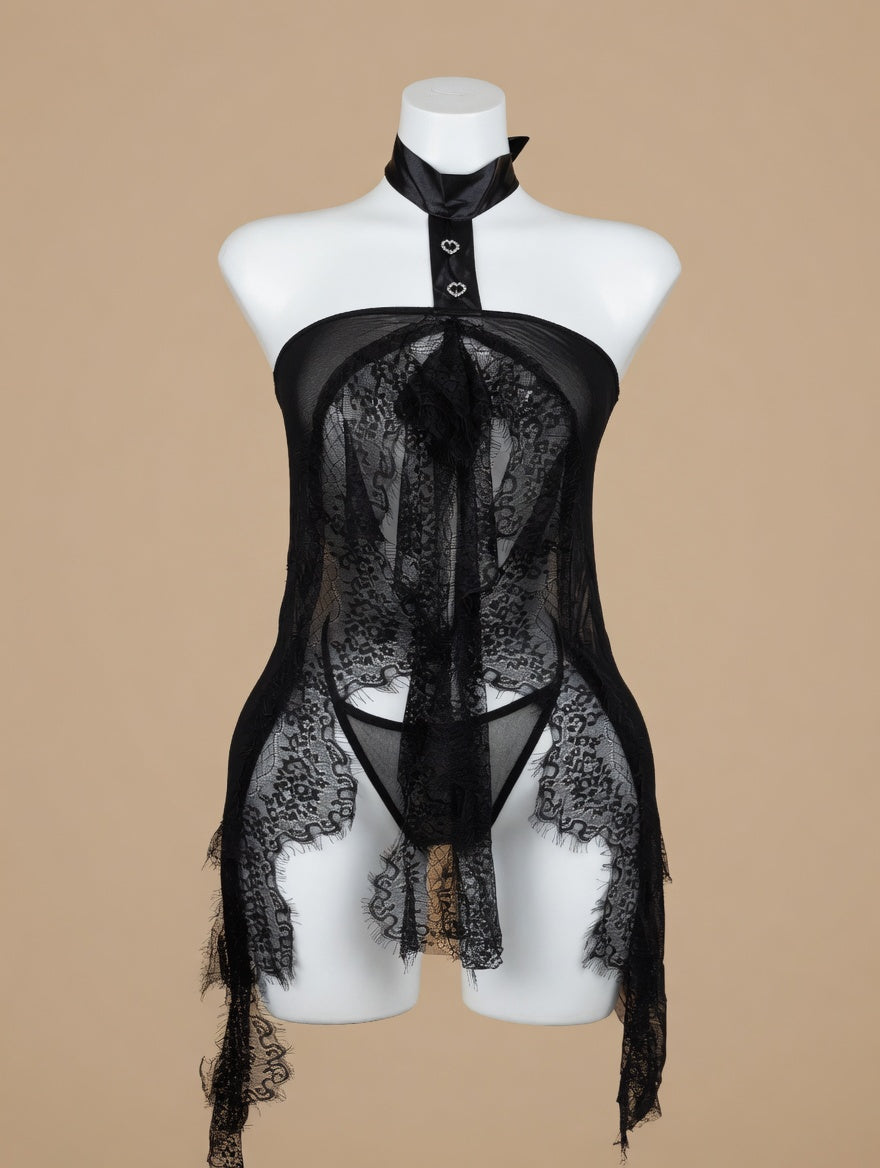 Pure Desire Set Black front